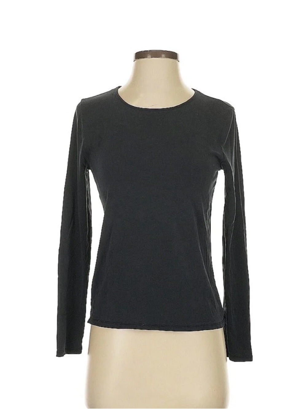 Magaschoni m&L black top nwt long sleeved